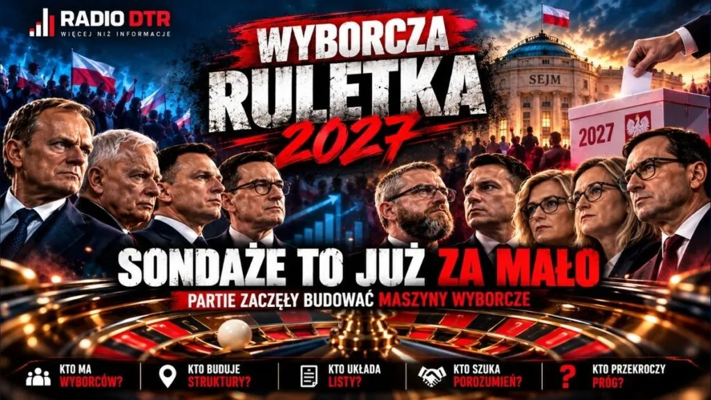 WYBORCZA RULETKA 2027: Sondaże to już za mało. Partie zaczęły budować maszyny wyborcze