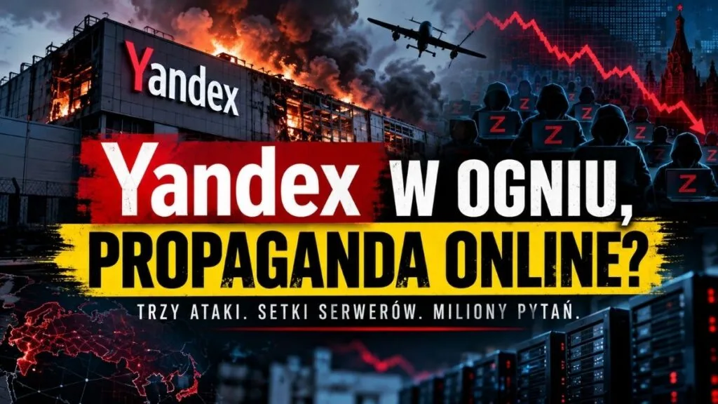Rosyjskie serwery płonęły, propaganda działała dalej. Co naprawdę ujawniły ataki na Yandex?