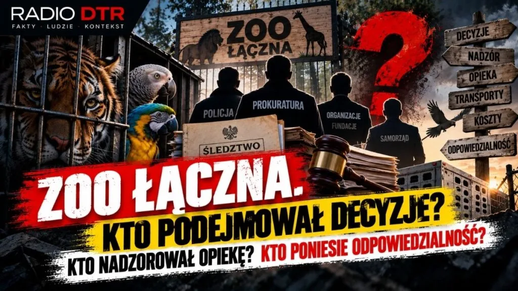 ZOO Łączna. Prokuratura znała zagrożenia, przygotowała wywóz zwierząt, a potem zmieniła plan. Kto odpowiada za całą operację?